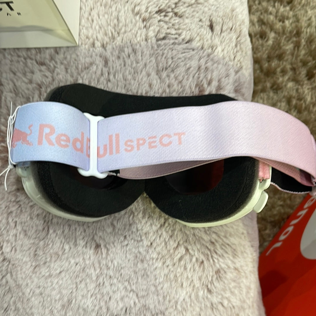 Snow RED BULL Goggles MAGNETRON EON-012 White Ice Blue( 2 x lense)