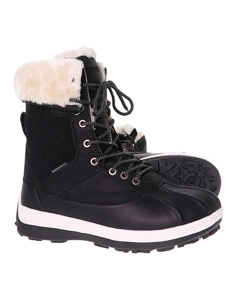 XTM Georgie Ladies Apres Snow Boots- Waterproof Insulated Deep Tread Snow Boot