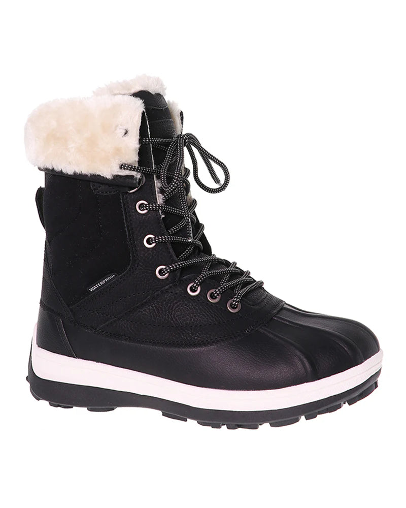 XTM Georgie Ladies Apres Snow Boots- Waterproof Insulated Deep Tread Snow Boot
