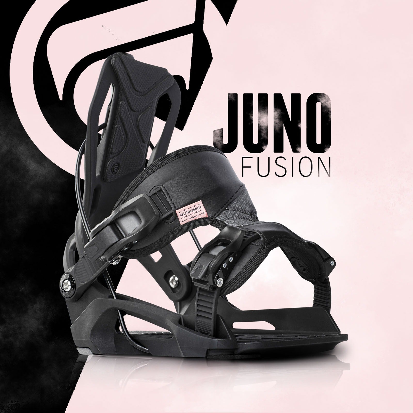 Snowboard Bindings FLOW JUNO- Womens-Black