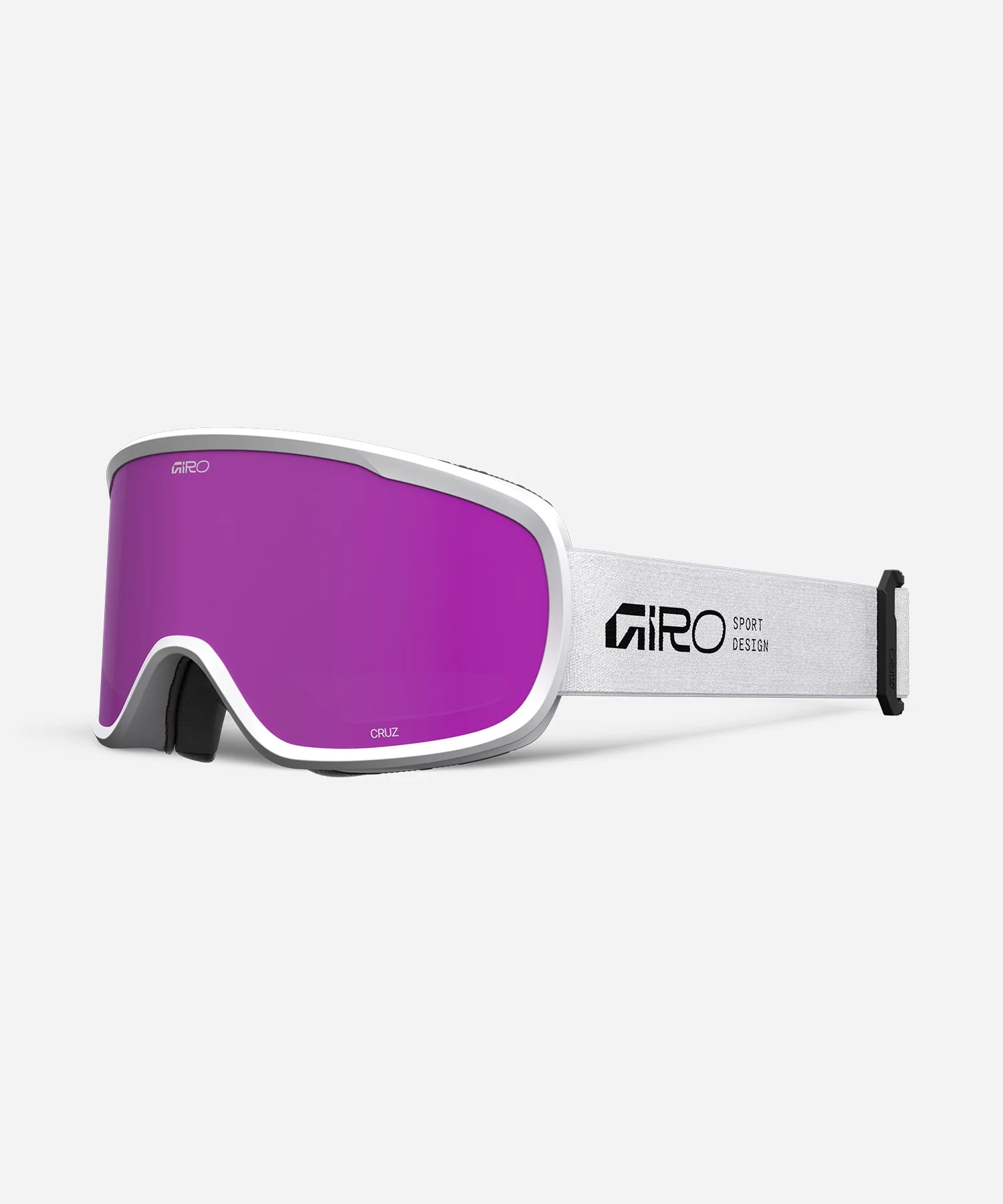 Snow Goggles CRUZ GIRO Stacked White/ Amber Pink