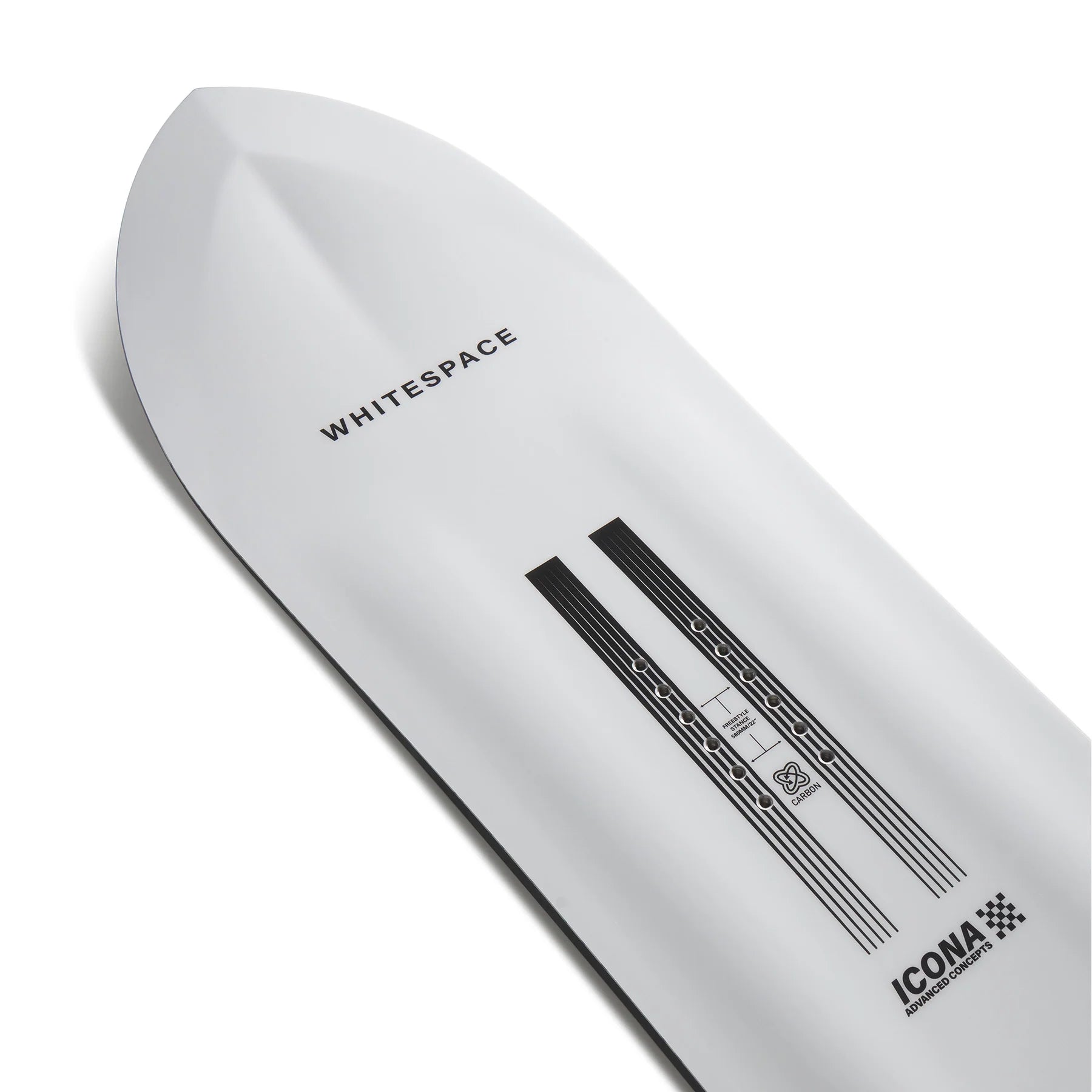 Whitespace ICONA Mono 157cm Snowboard NEW