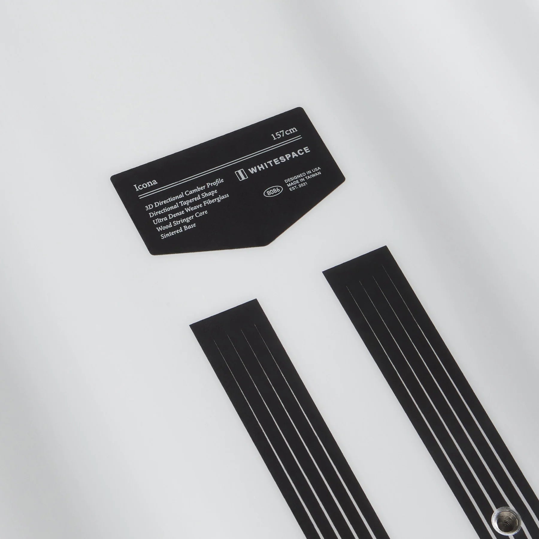 Whitespace ICONA Mono 157cm Snowboard NEW