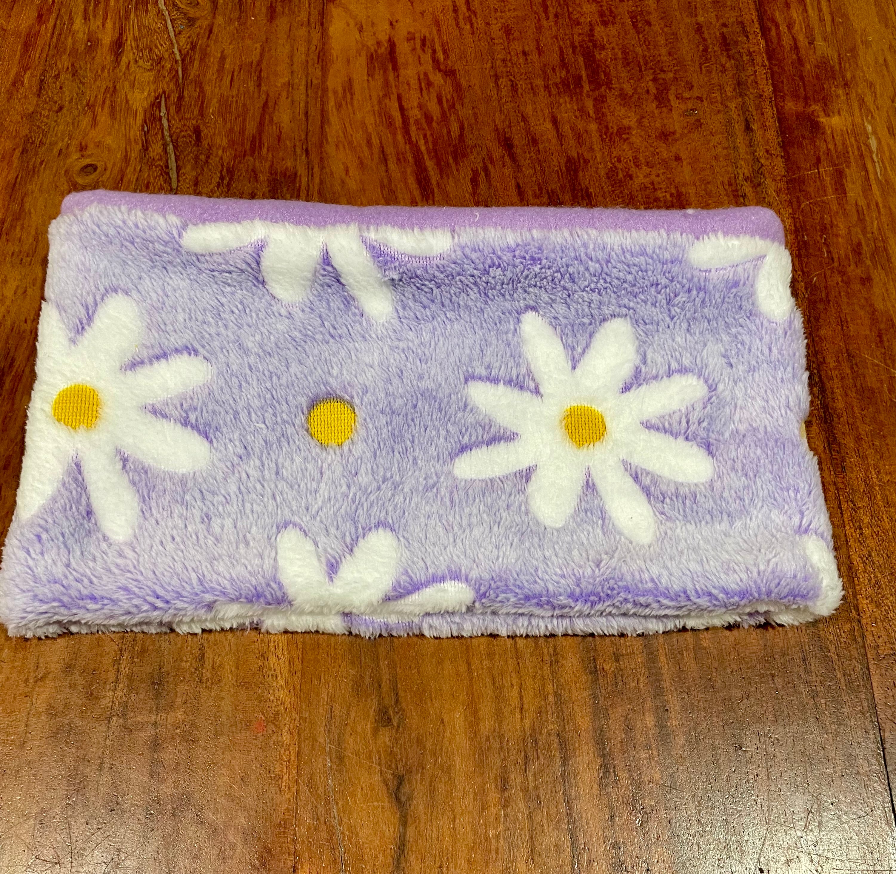 Kids Neck Warmer Fleece- Handmade Flower design