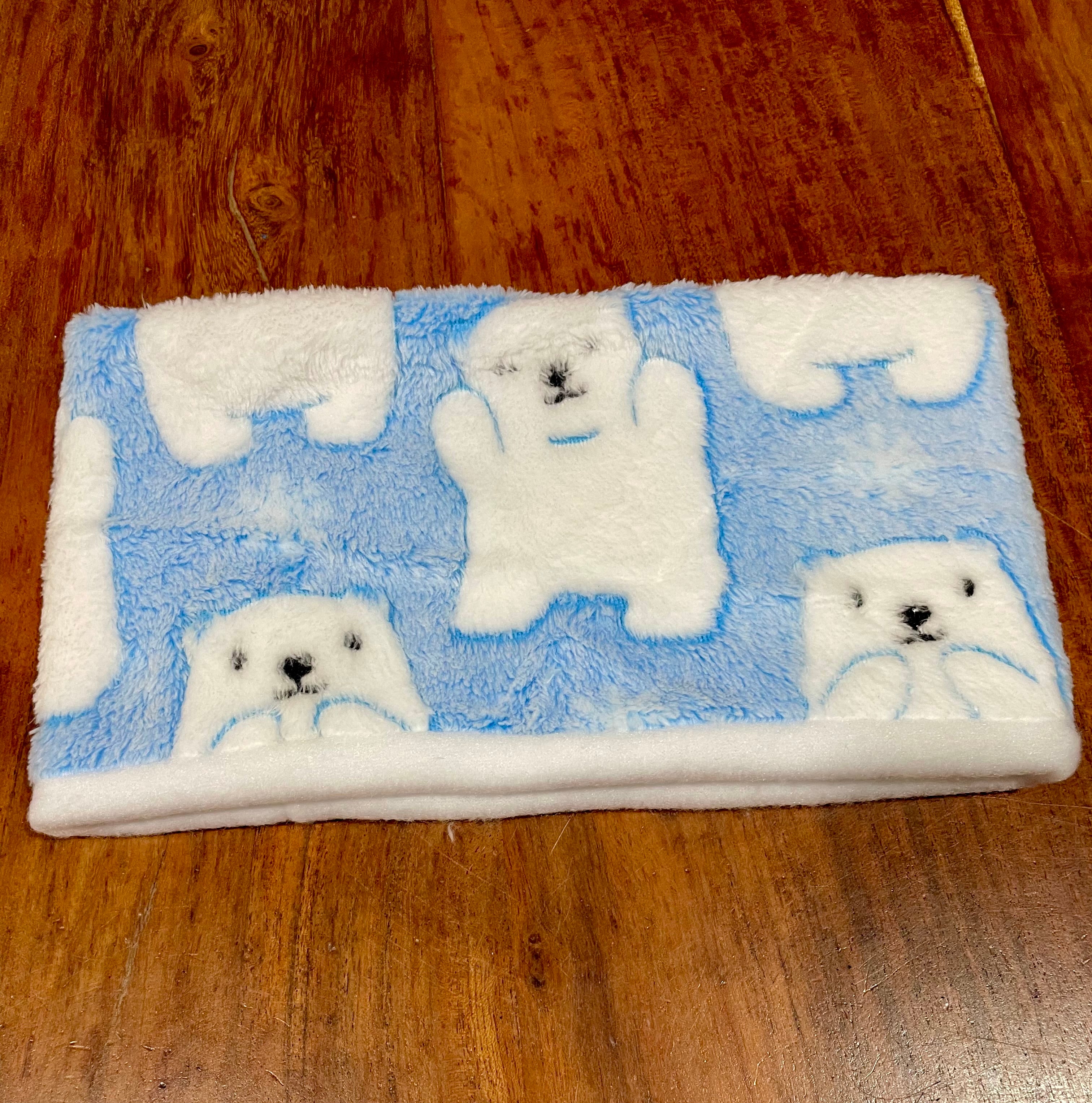 Neck Warmer Fleece- Handmade Polar Bear designs