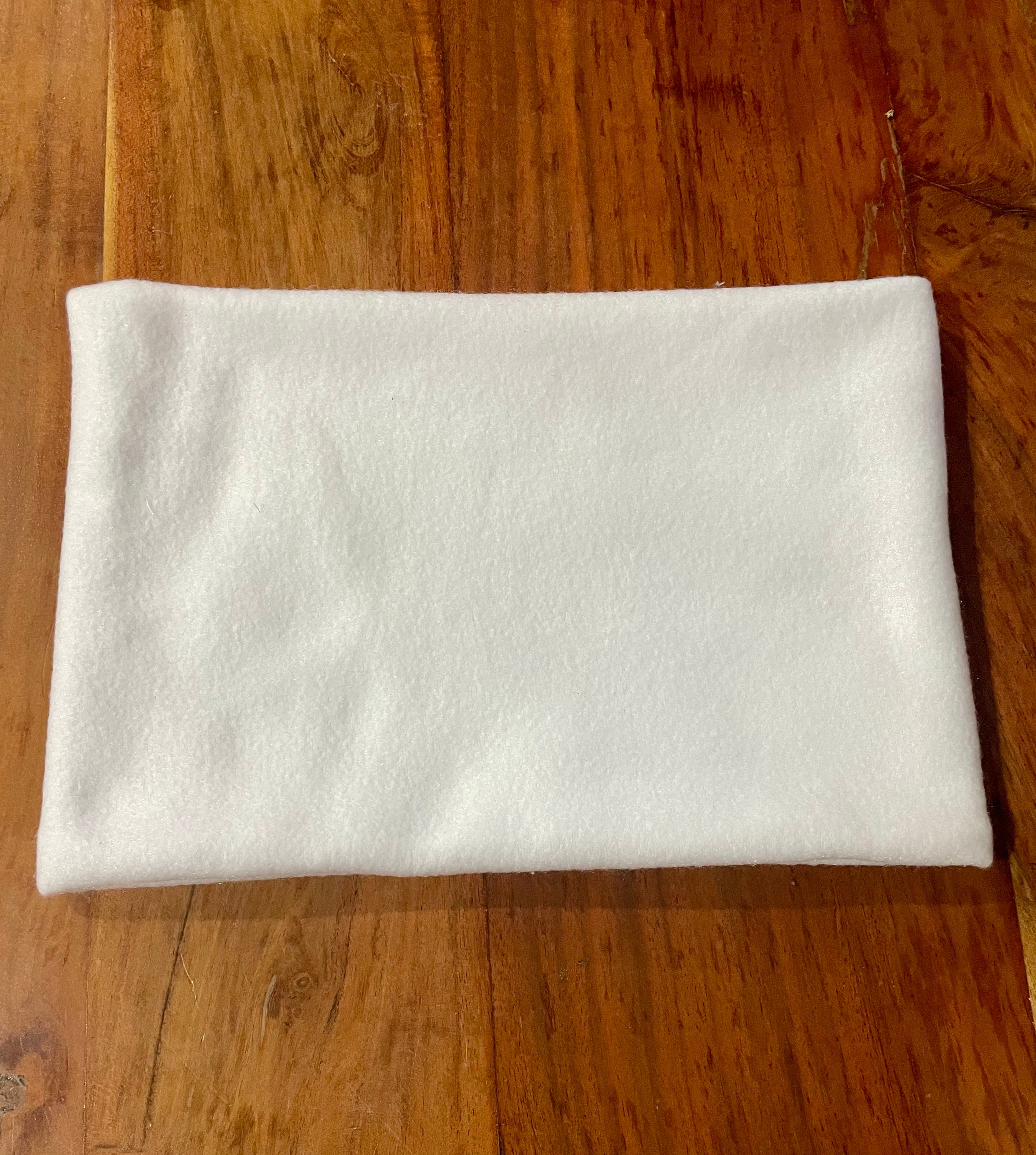 Kids Neck Warmer Fleece- Handmade Cream Neck Warmer