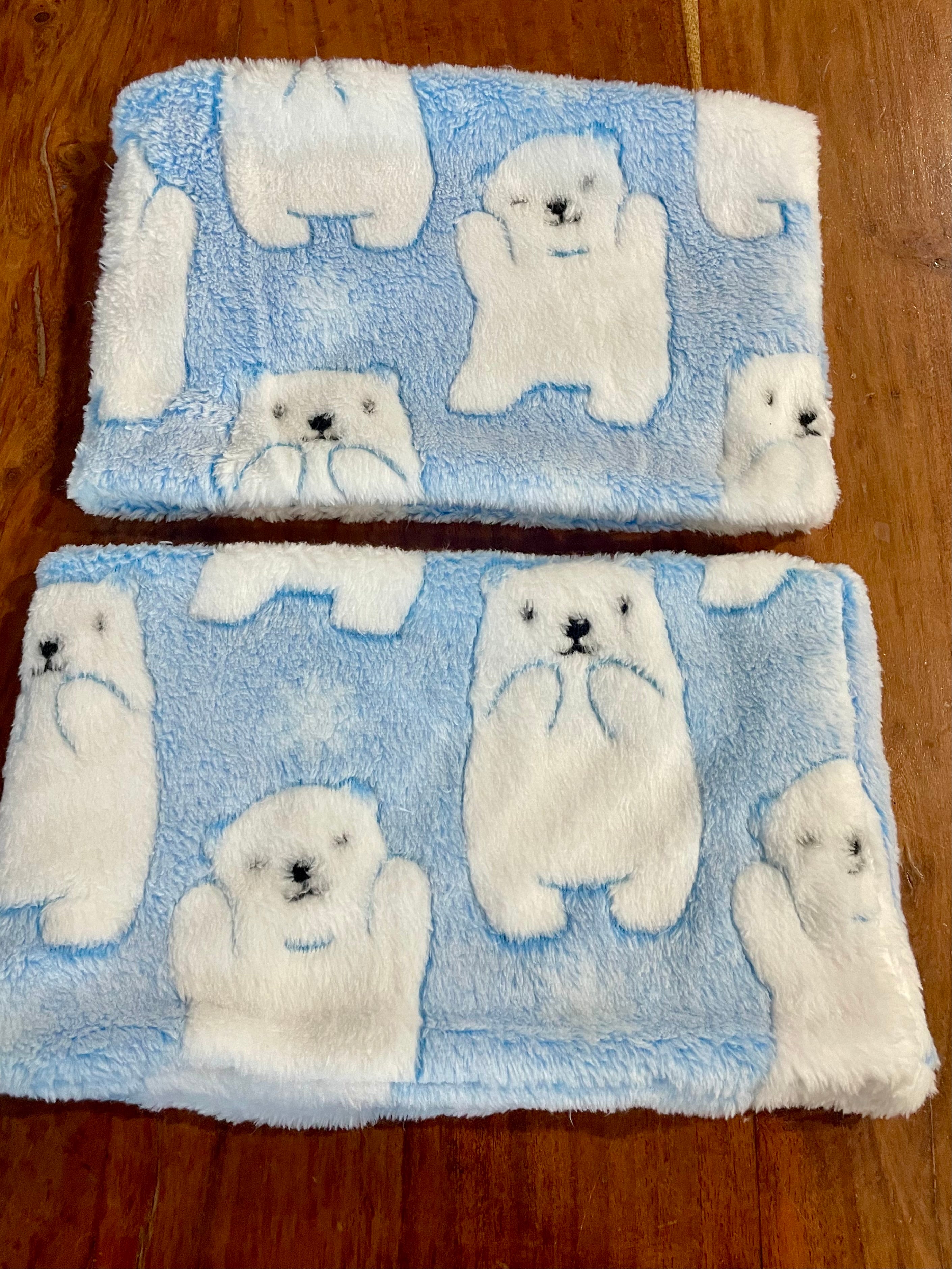 Neck Warmer Fleece- Handmade Polar Bear designs