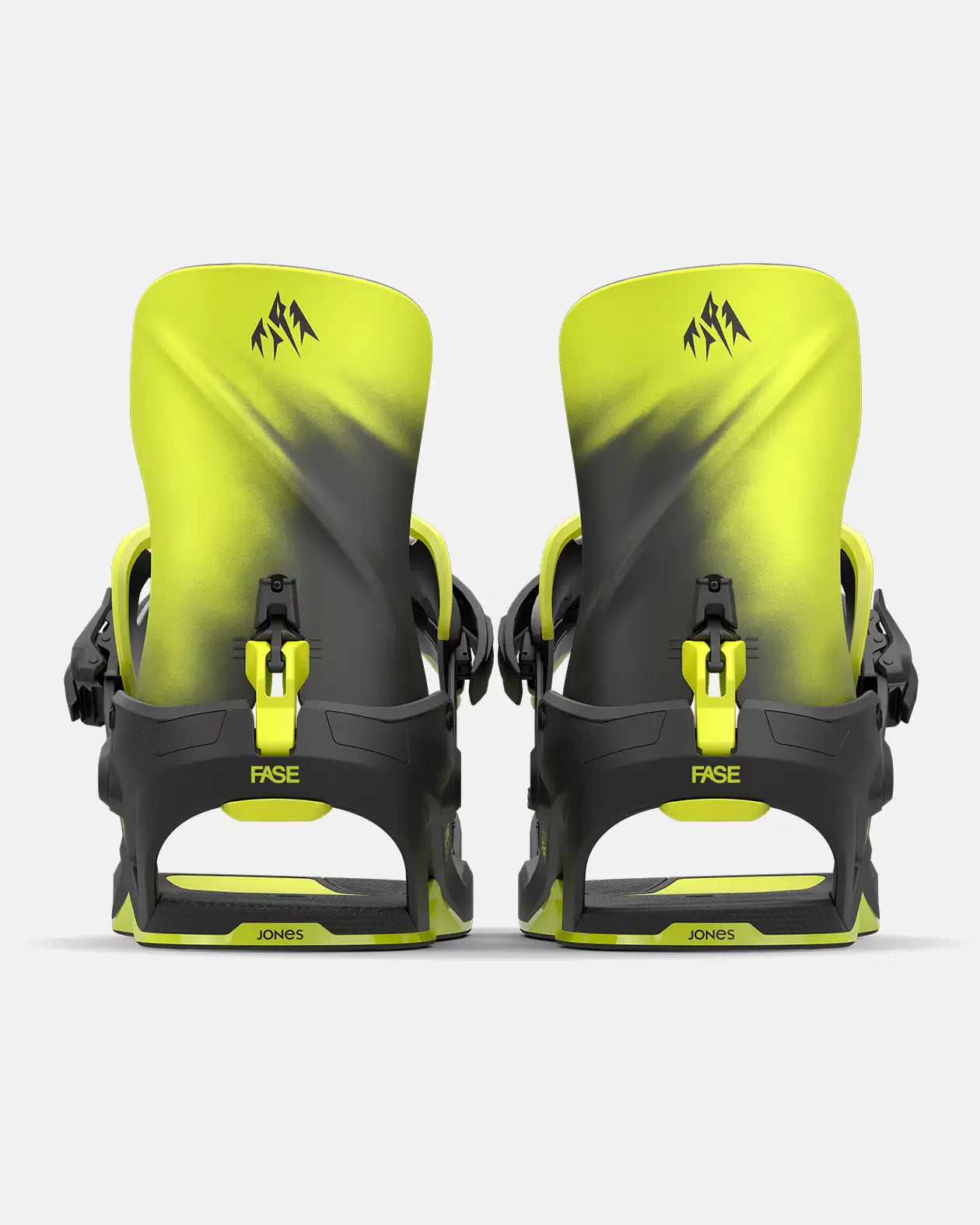 Fase JONES Mercury FASE® Fast Entry Snowboard Bindings-Lime Art, all-terrain freeride
