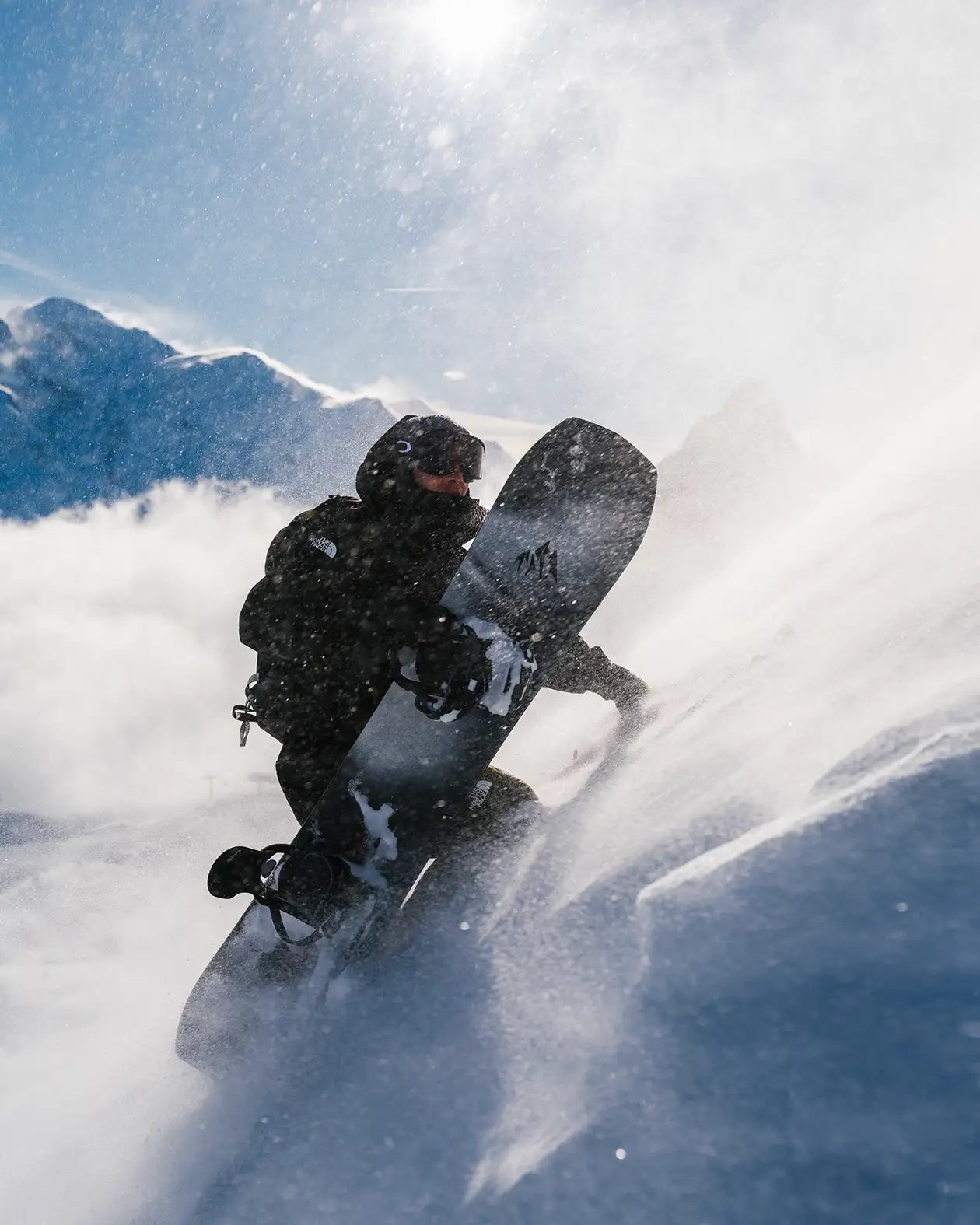 Fase JONES Mercury FASE® Fast Entry Snowboard Bindings-Eclipse Black, all-terrain freeride