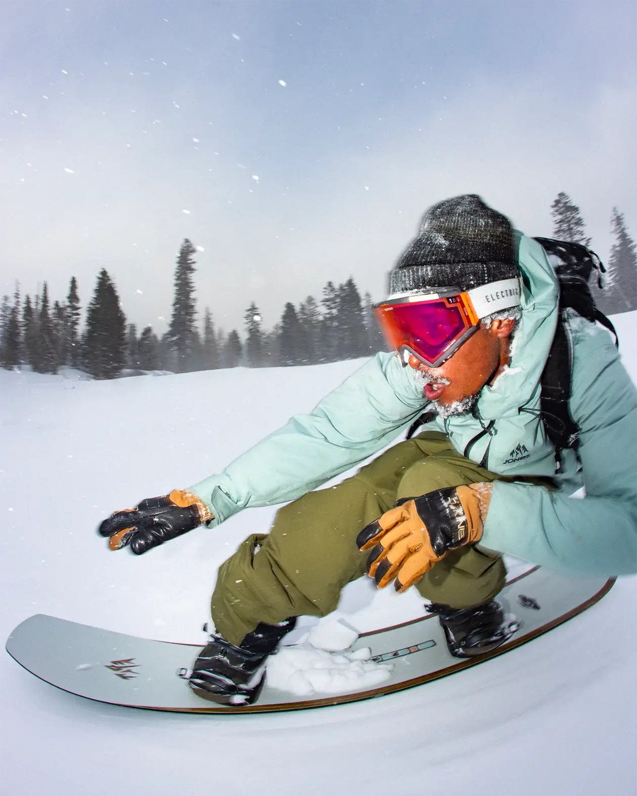 Fase JONES Mercury FASE® Fast Entry Snowboard Bindings-Eclipse Black, all-terrain freeride