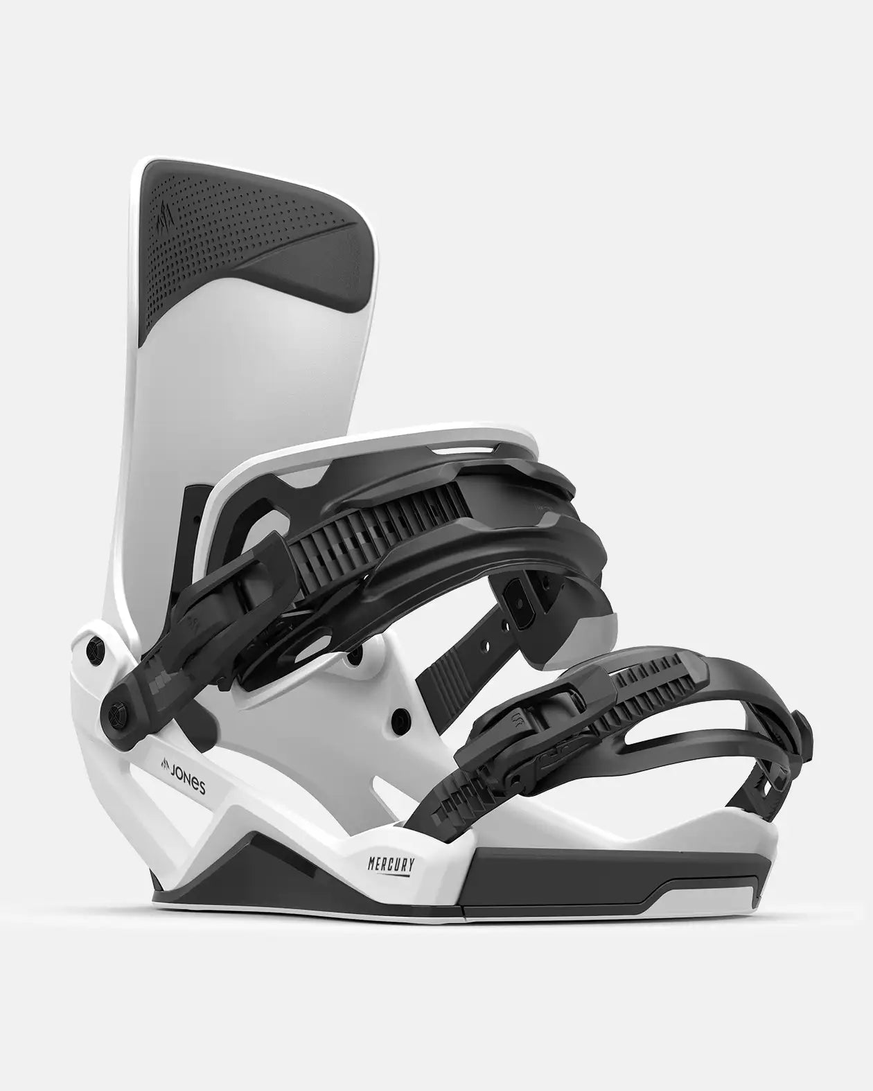 Fase JONES Mercury FASE® Fast Entry Snowboard Bindings- Cloud White, all-terrain freeride