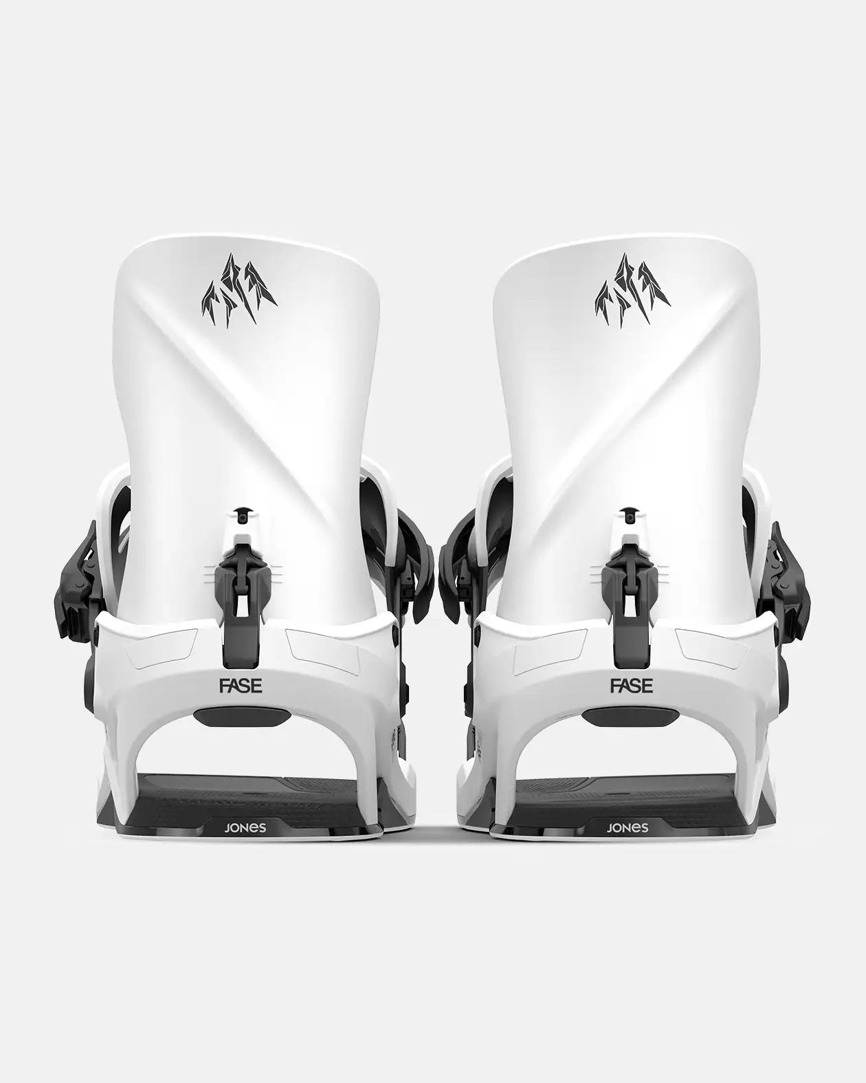Fase JONES Mercury FASE® Fast Entry Snowboard Bindings- Cloud White, all-terrain freeride