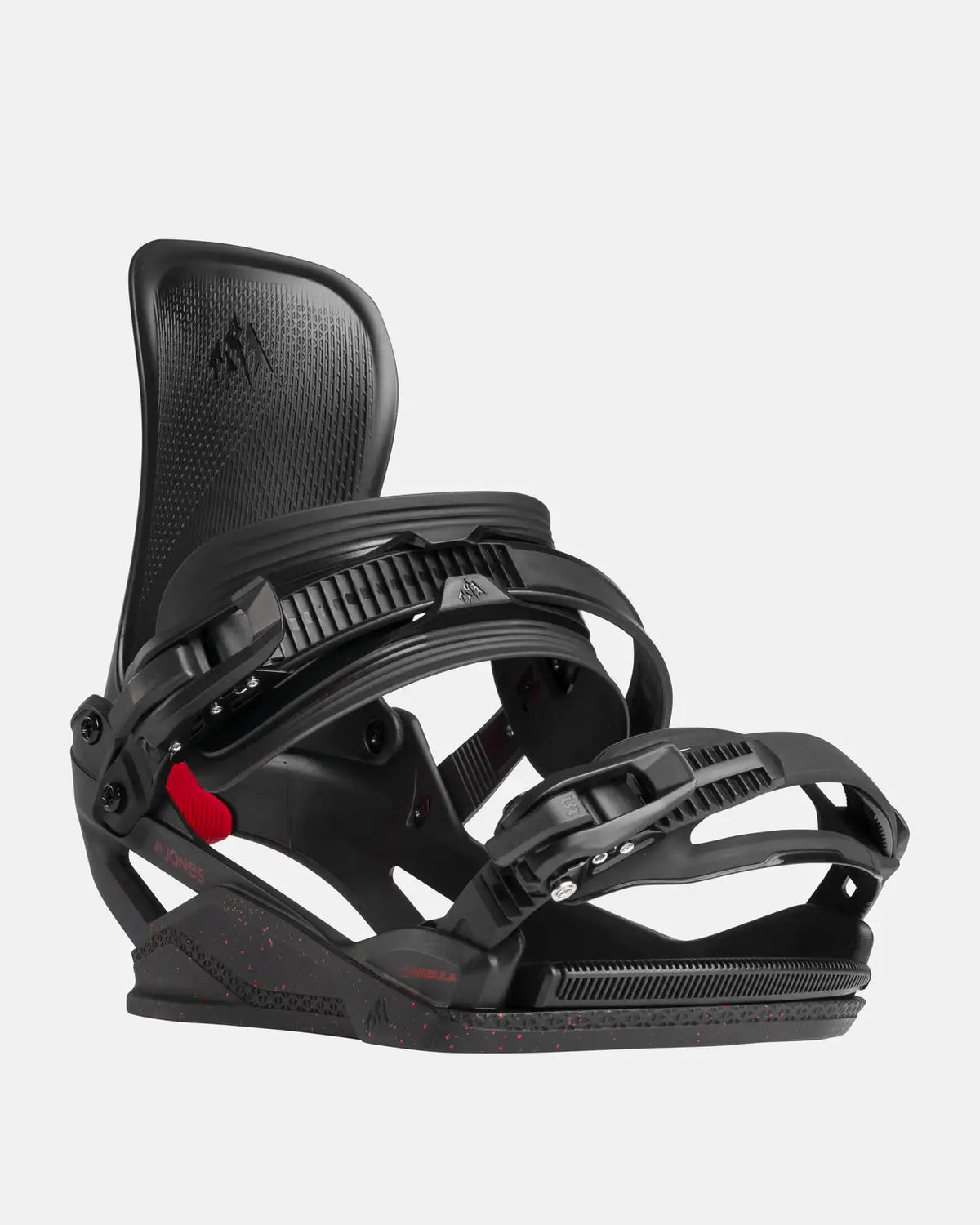 JONES Nebula FASE® Snowboard Binding - Tweaker Black/ Red