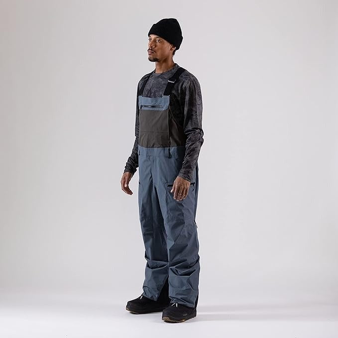 JONES Shralpinist Stretch Bib Mens- Ash Blue