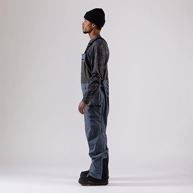 JONES Shralpinist Stretch Bib Mens- Ash Blue