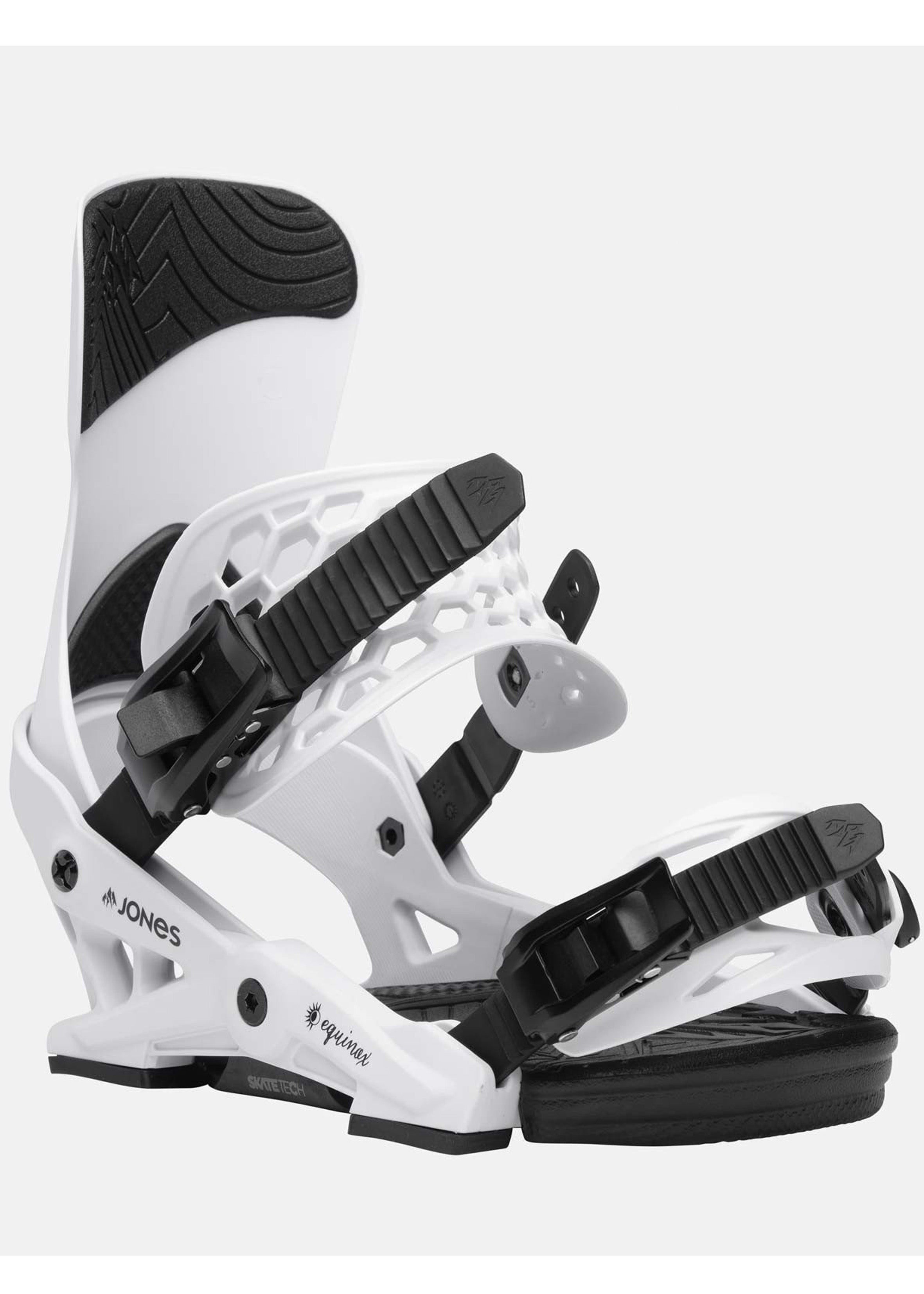Snowboard Binding JONES EQUINOX - Womens -White Cloud