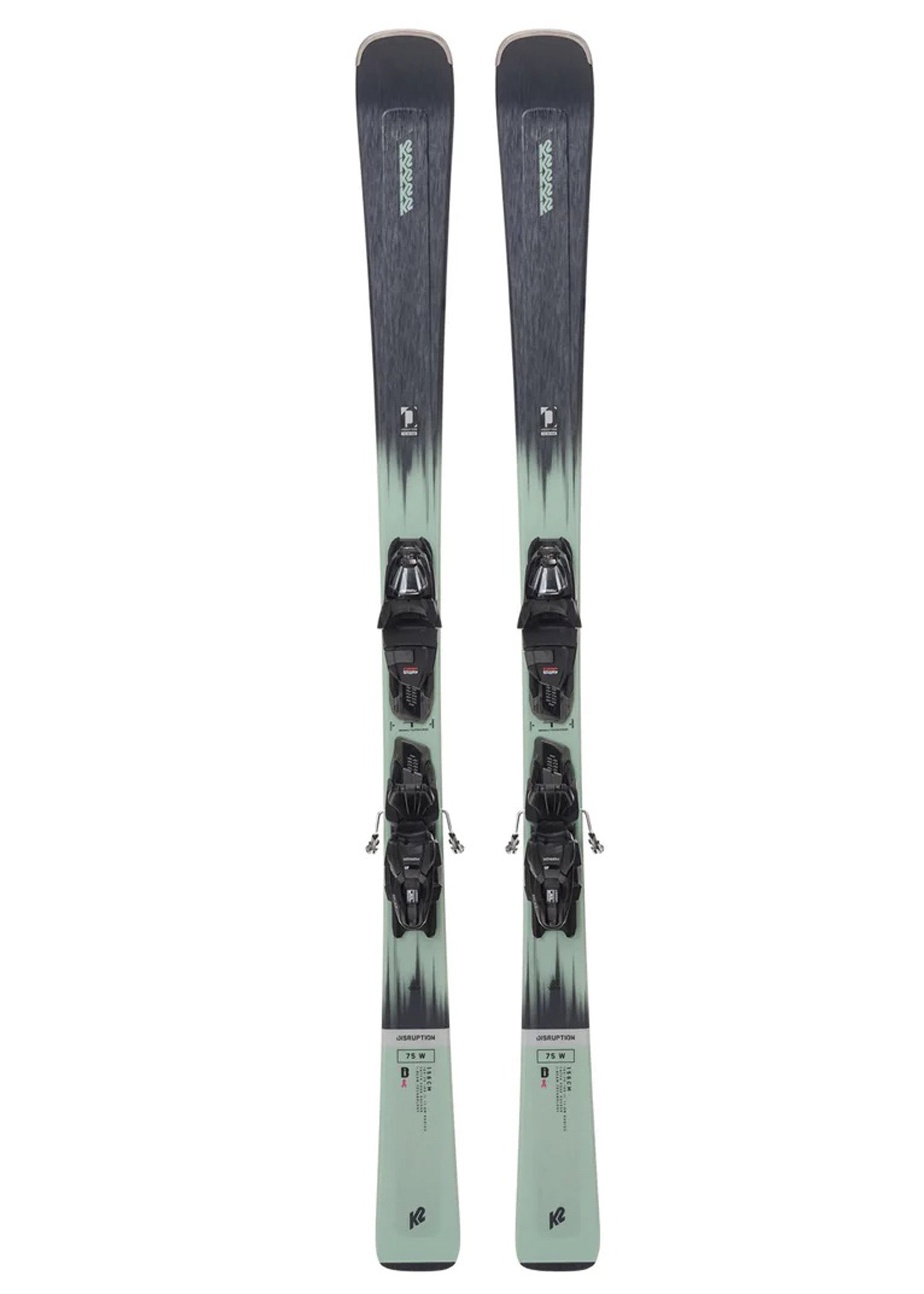 k2 disruption 75 alliance skis with erp 10 bindings 2022 Skis K2 DISRUPTION 75 Alliance Womens Skis + Marker ERP 10 Bindings-Snow Alley- Free Shipping