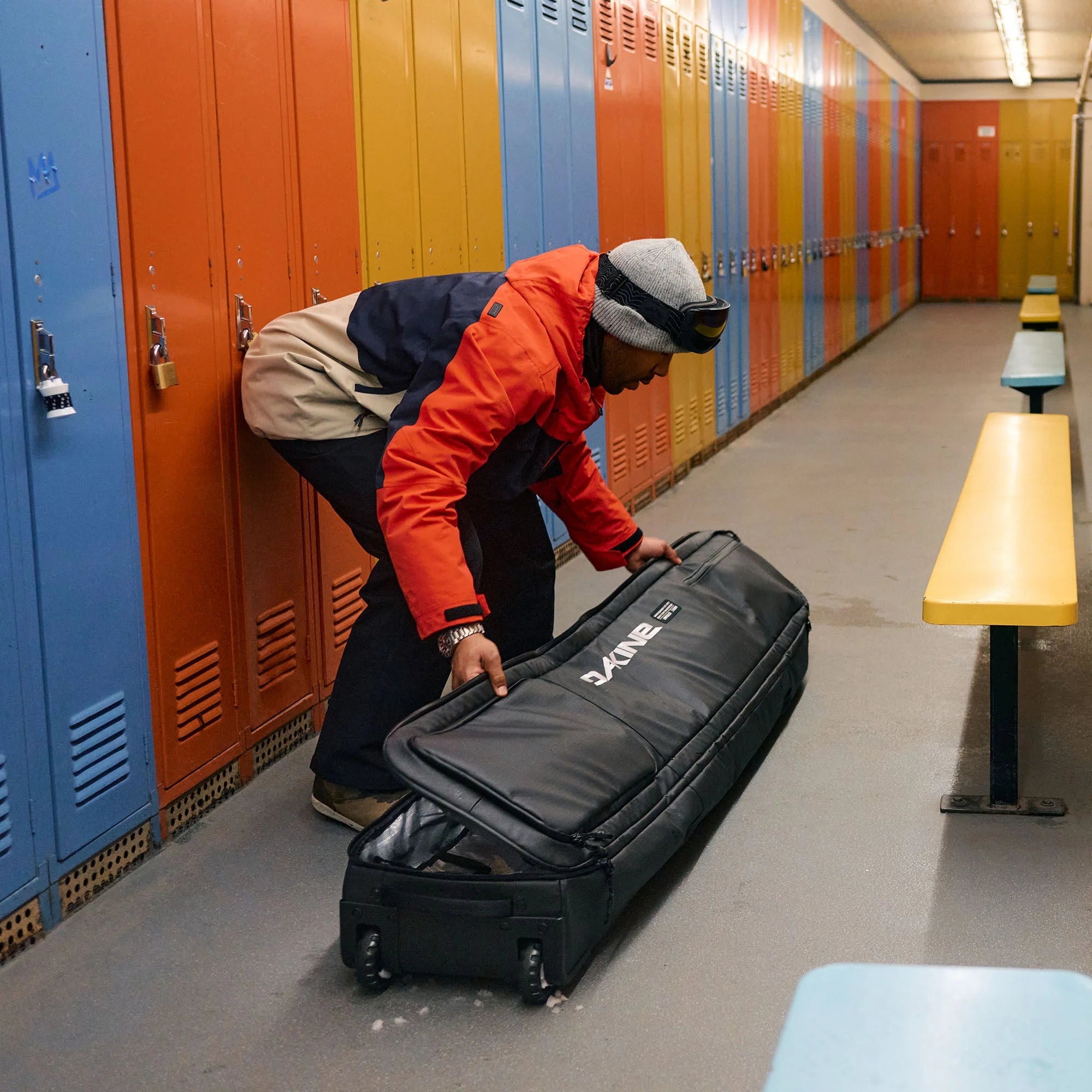 Snowboard Bag Dakine Low Roller Bag- Black Coated 157cm, 165cm