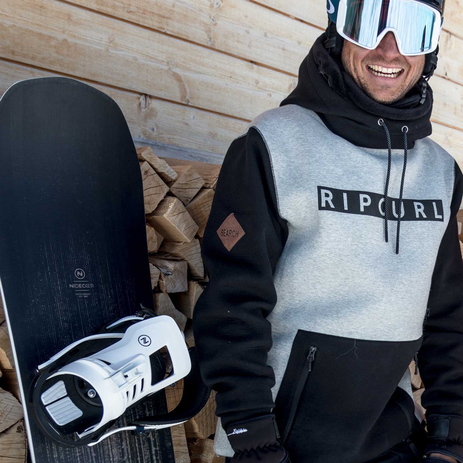 Snowboard Bindings NIDECKER MUON-X -Stormtrooper