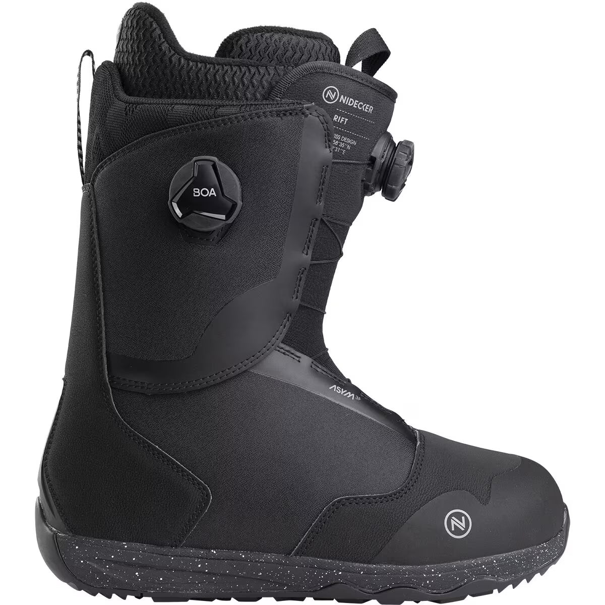 Snowboard Boots RIFT NIDECKER, Mens -Black 2025