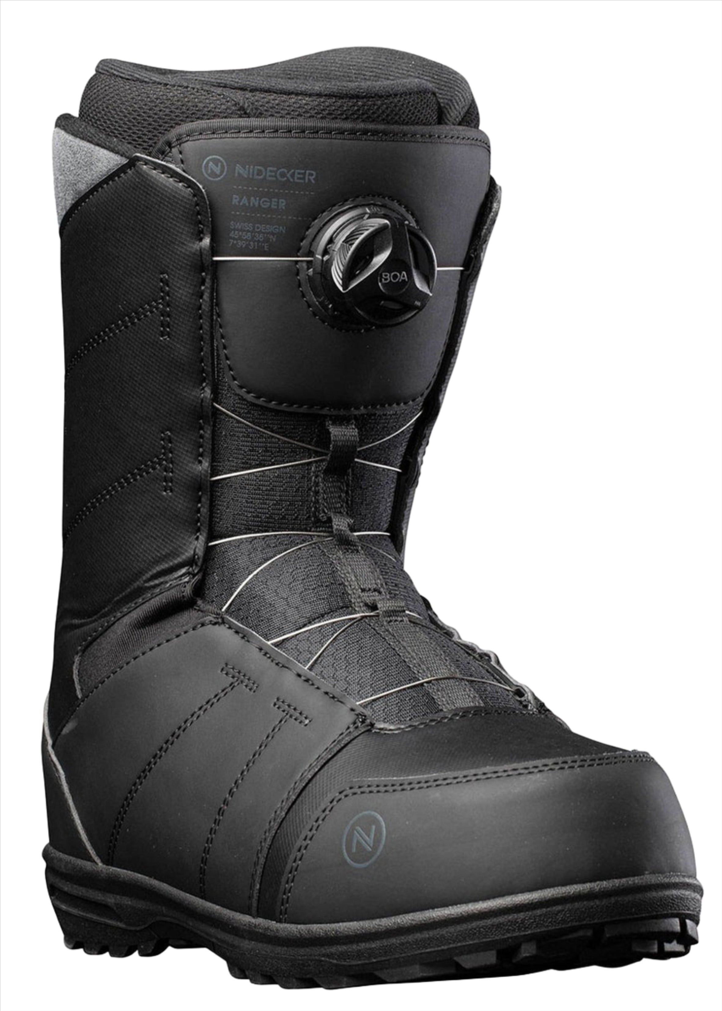 Snowboard Boots RANGER NIDECKER, Mens- Black