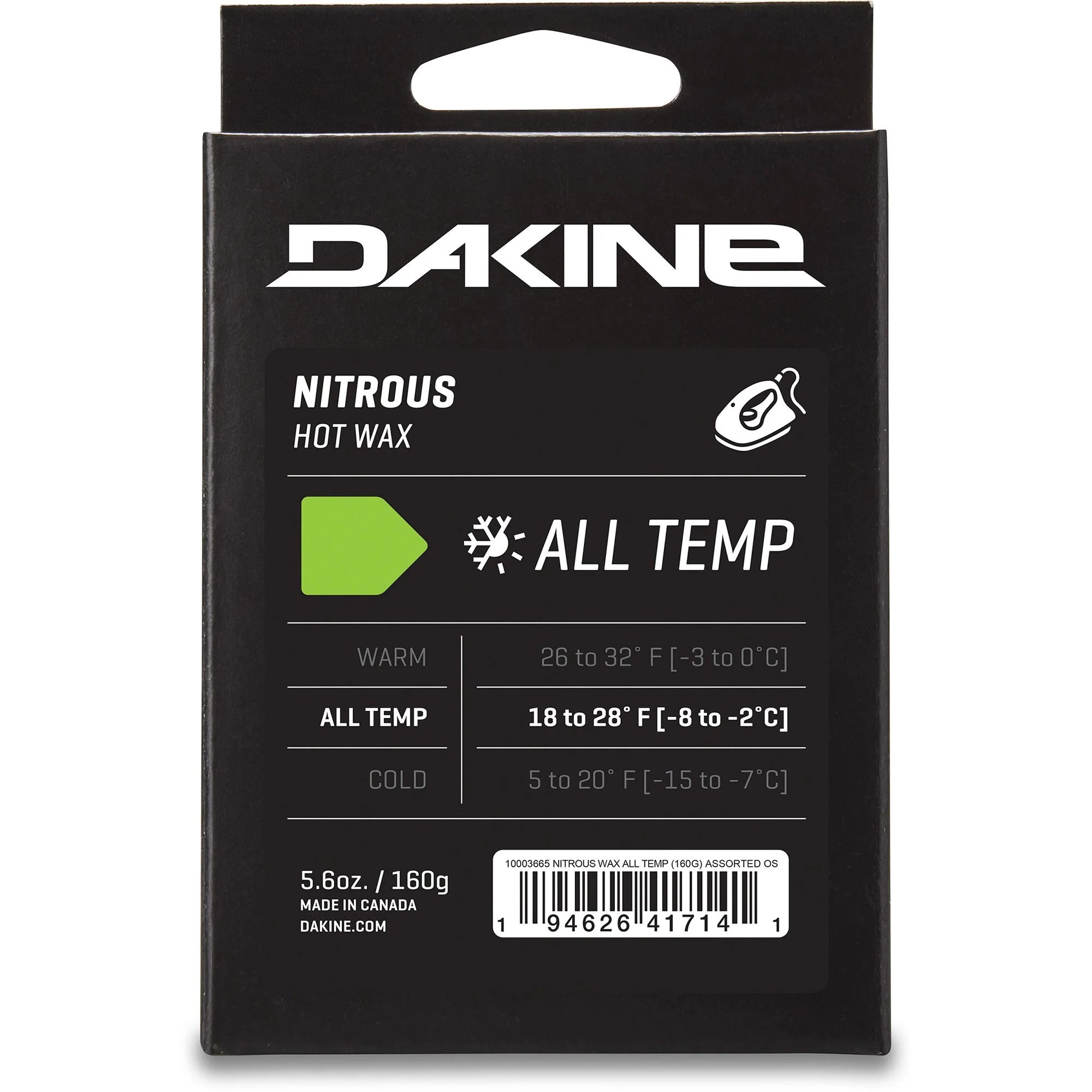 Snowboard Or Ski Dakine Nitrous All Temp Wax