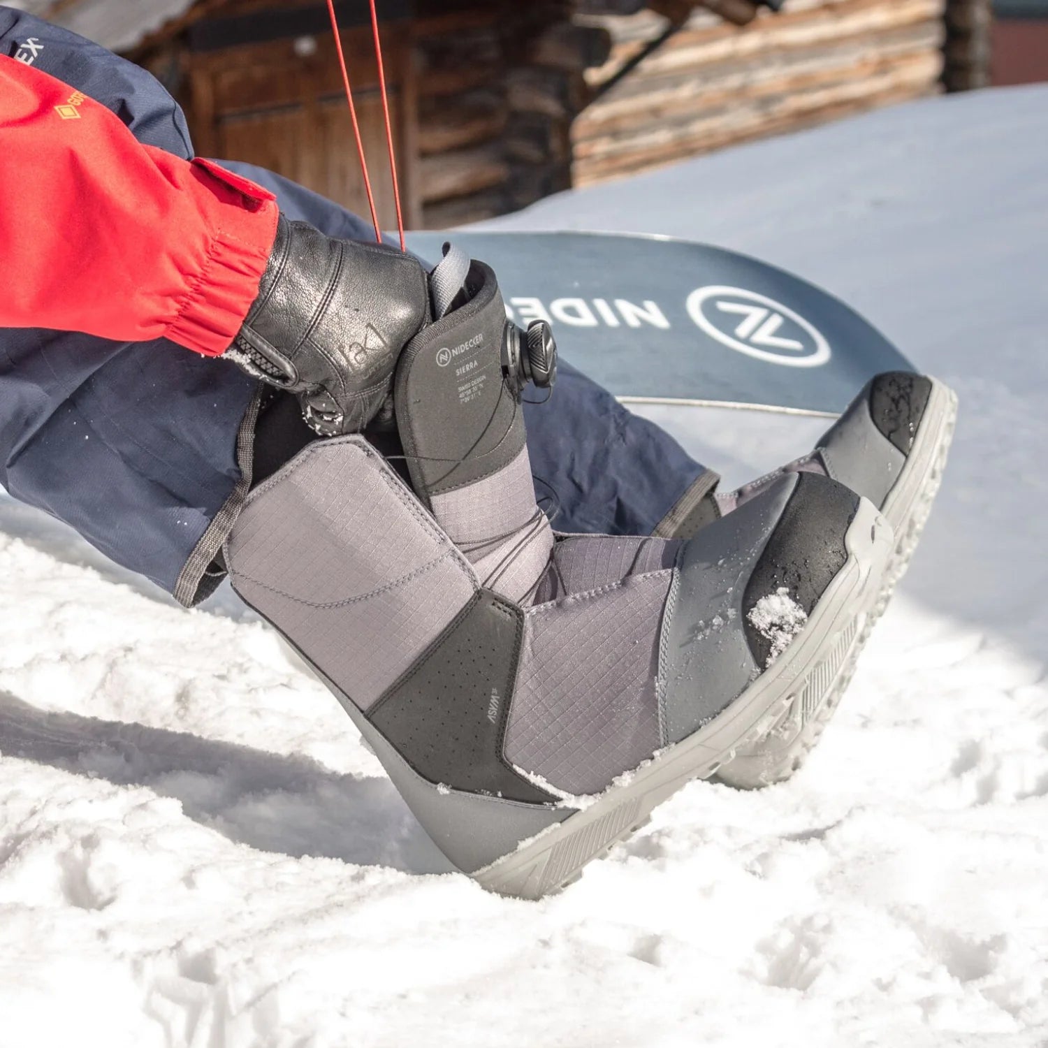 Snowboard Boots Sierra NIDECKER, Mens - Grey 2025
