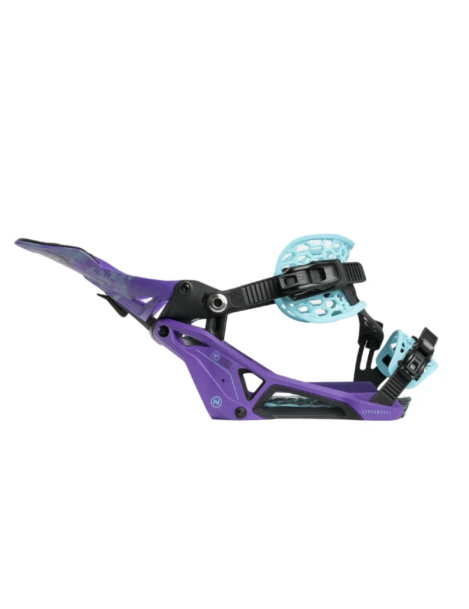 Snowboard Bindings SUPERMATIC Nidecker ,Joker Purple NEW 2026