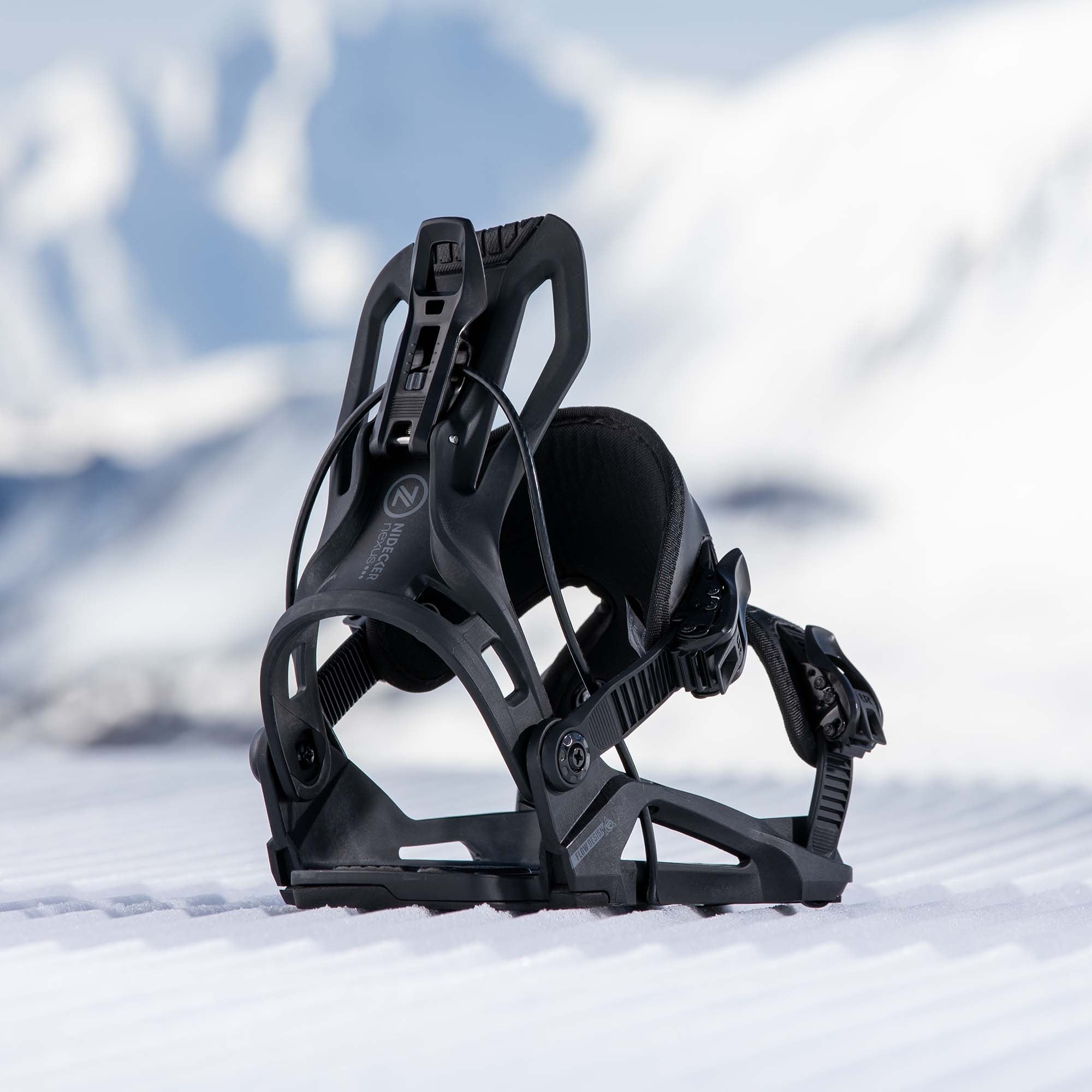 Snowboard Bindings FLOW NEXUS- Black 2025