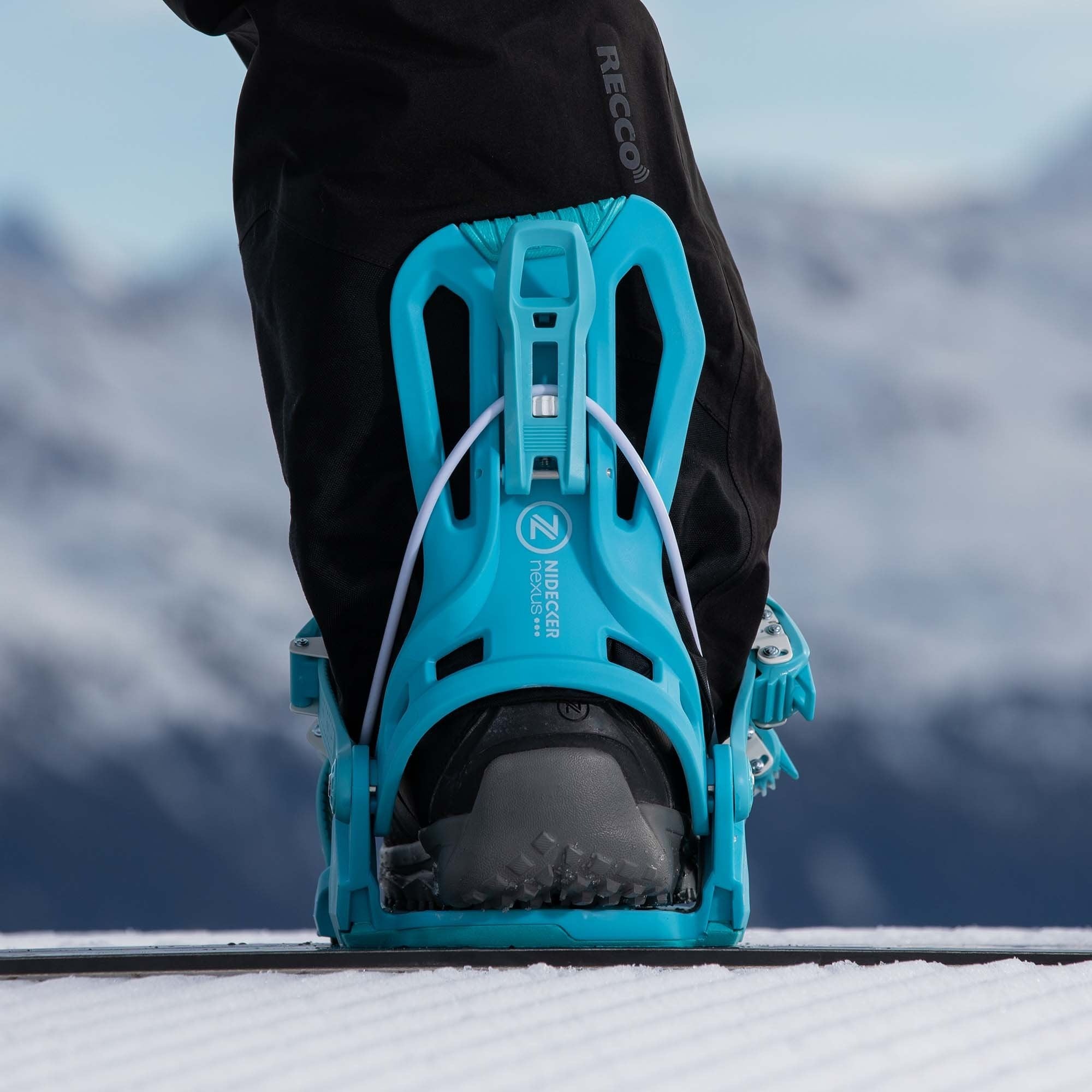 Snowboard Bindings FLOW NEXUS- Aqua 2025