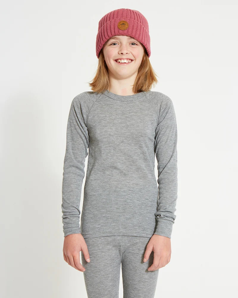 XTM Thermal Top Kids Heatflex - Charcoal Marle