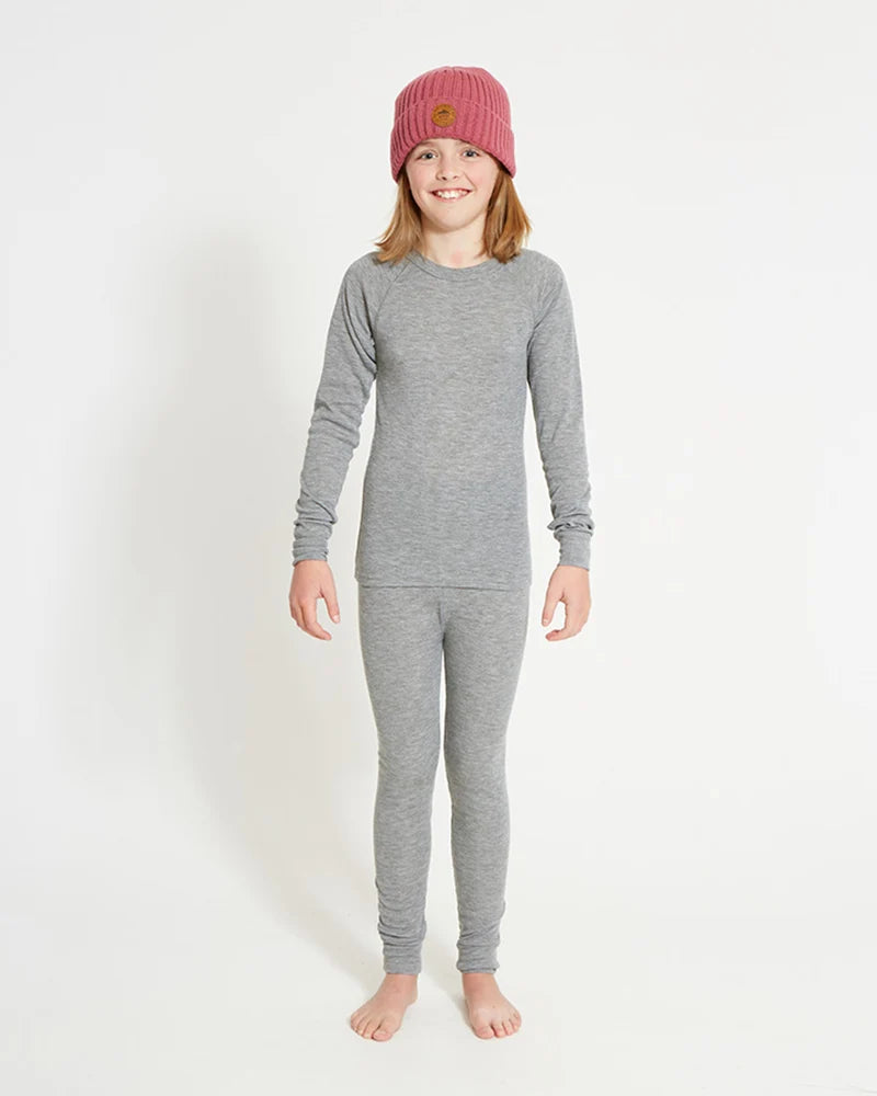 XTM Thermal Top Kids Heatflex - Charcoal Marle