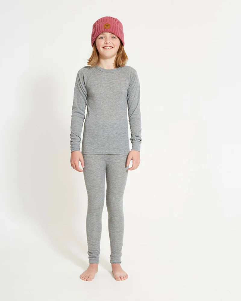 XTM Thermal Pants Kids Heatflex - Grey Marle