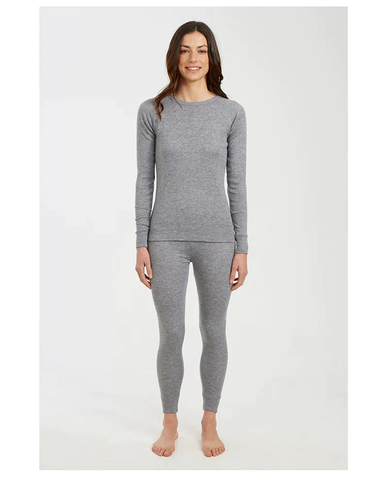 Snow XTM Unisex Heatflex Thermal Pant- Charcoal Marle