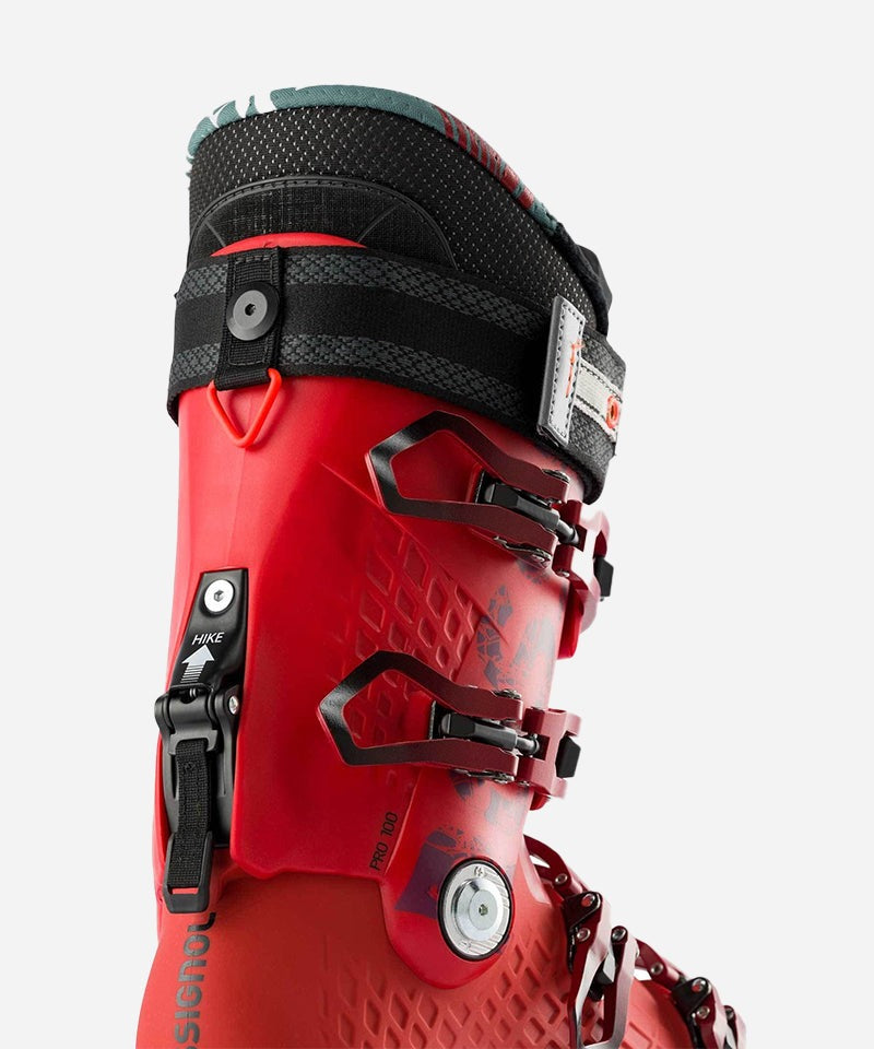 Skis Boots ROSSIGNOL Alltrack Pro 100 Bordeaux, Last 100mm