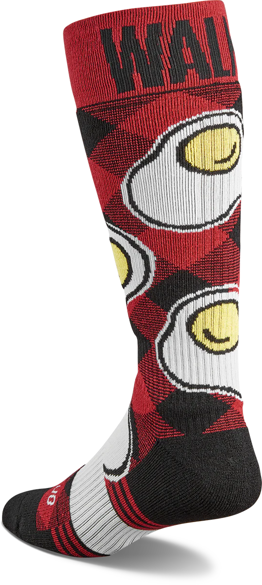 Snow Socks THIRTYTWO Signature Merino Mens Socks Red - 2025