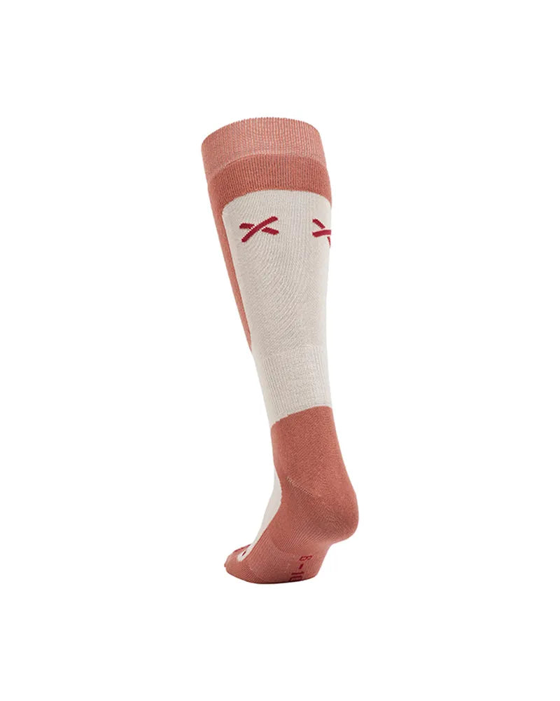 Snow Socks XTM Sochi Merino Blend Technical -Dusty Pink