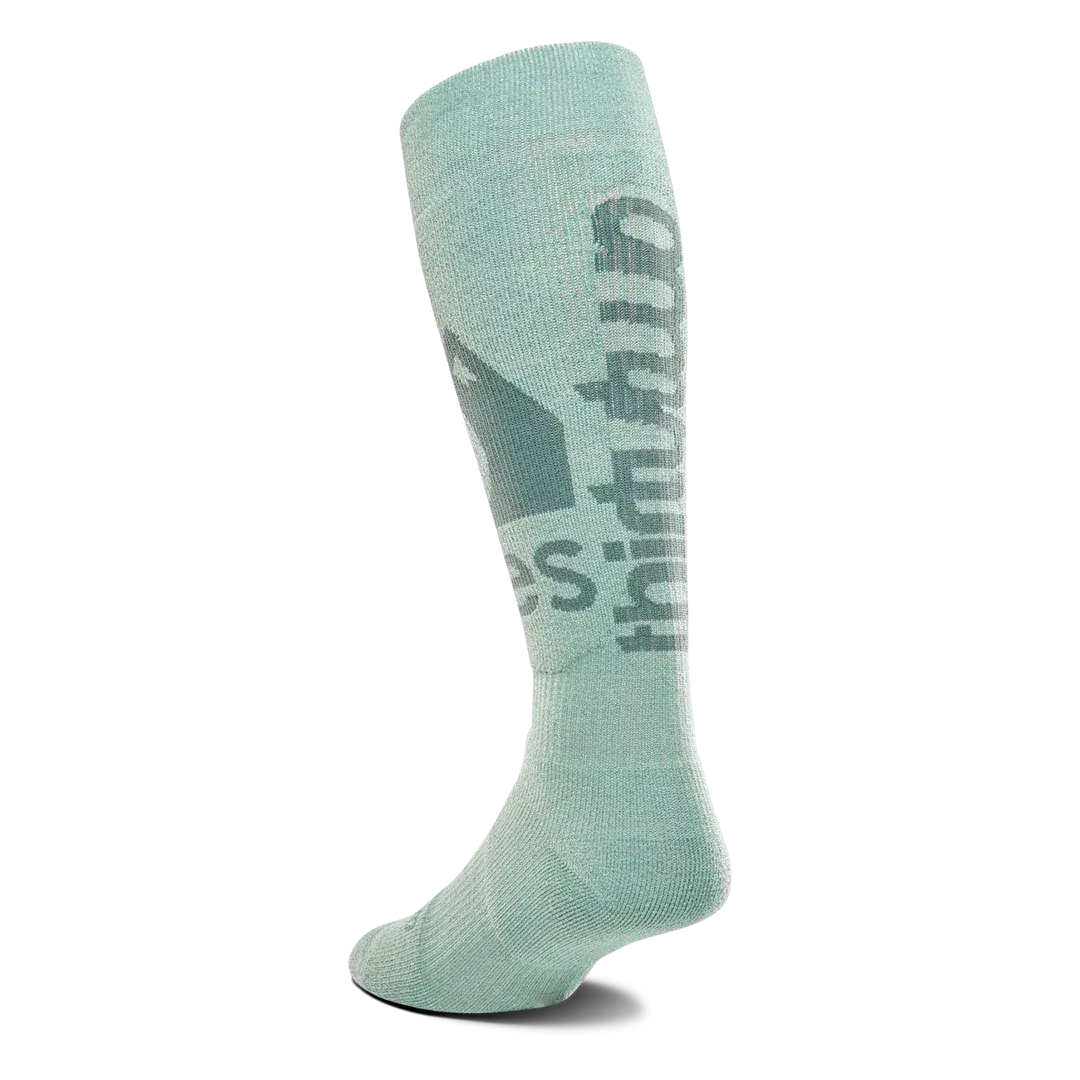 Snow Socks Women's Jones/ Thirtytwo Merino Sock- Light Blue