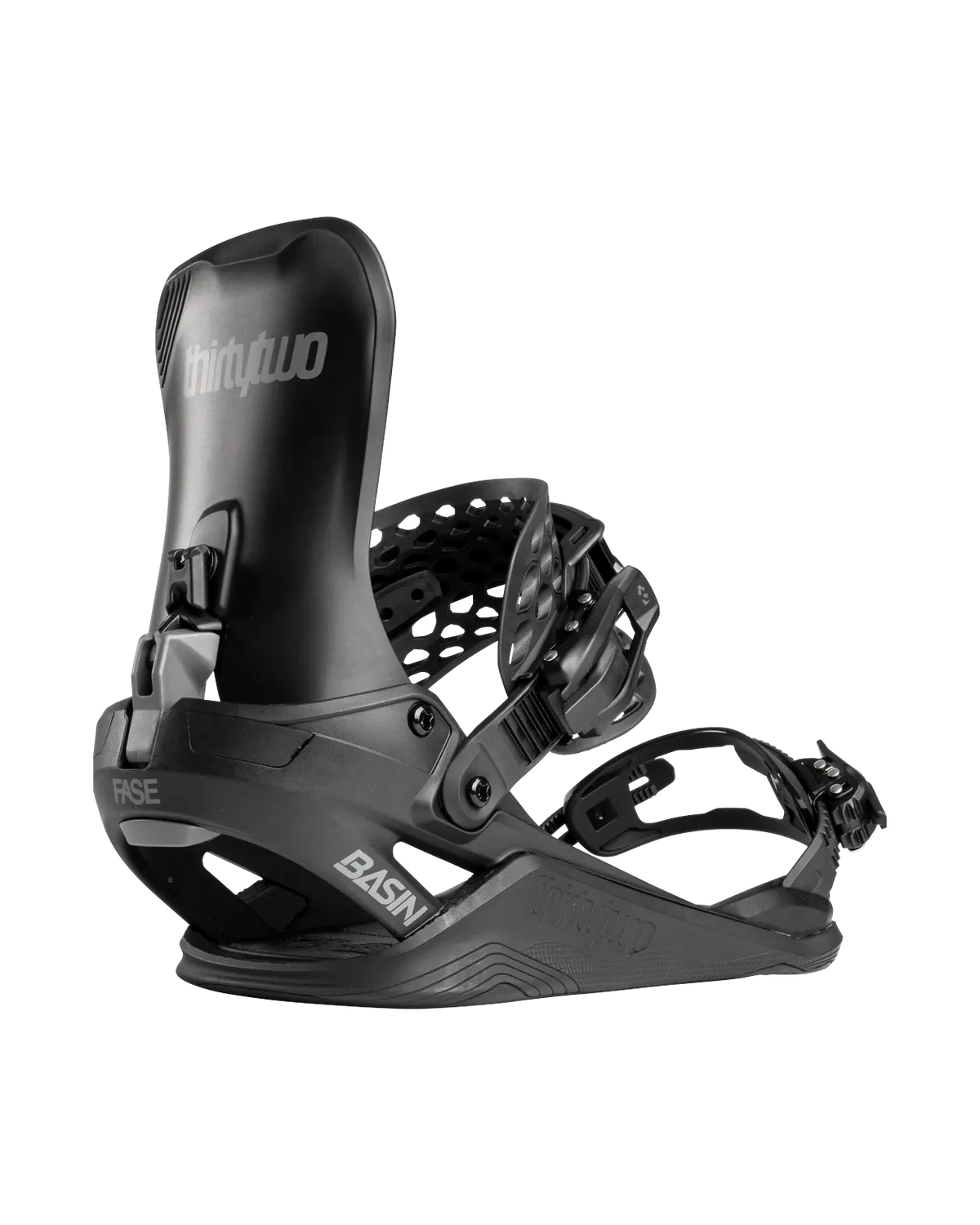 Thitytwo Basin FASE Bindings- Fast entry, easy exit- Black