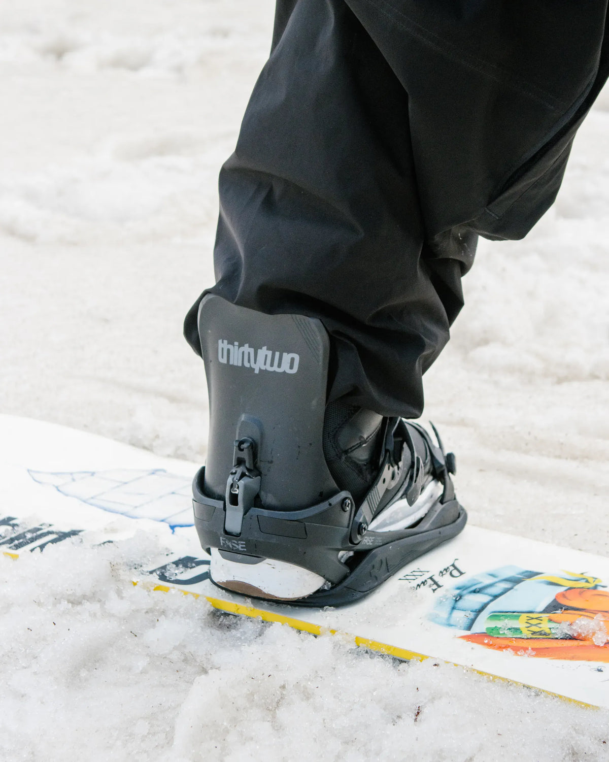 Thitytwo Basin FASE Bindings- Fast entry, easy exit- Black