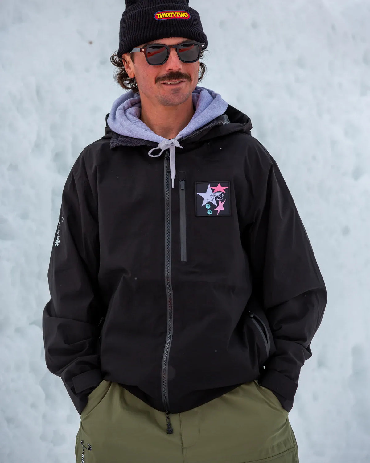Thirtytwo JIB Unisex Jacket- Black Or off White