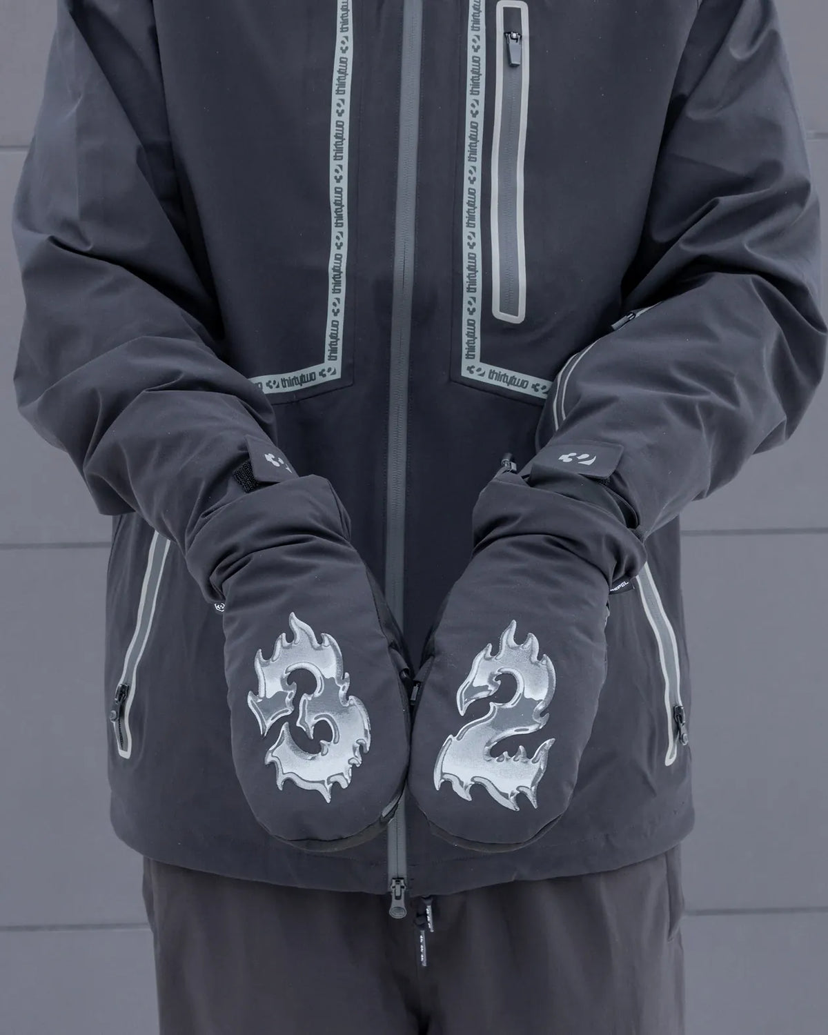 Thirtytwo CORP MITT- Black / Silver