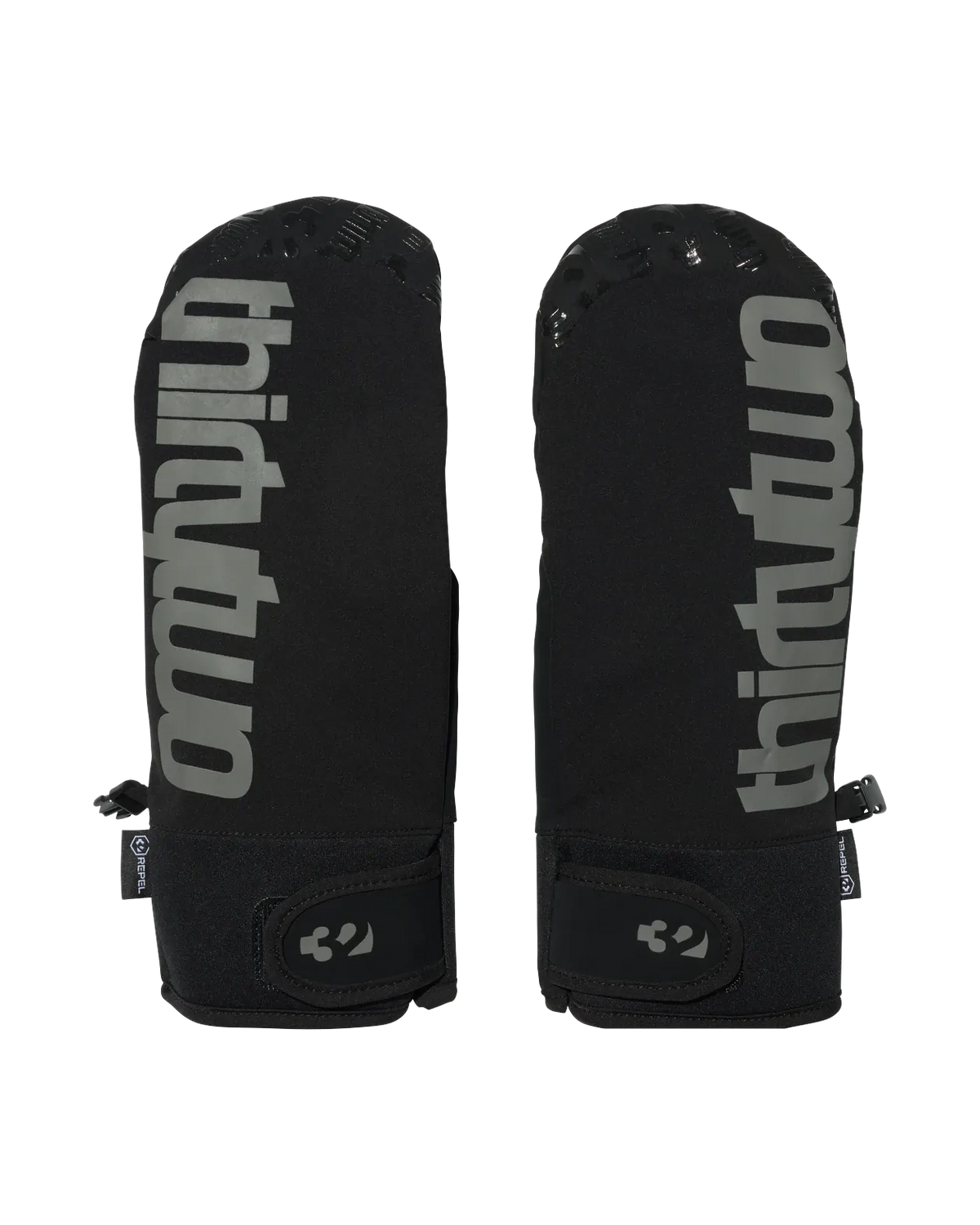 Thirtytwo GATEWAY MITT- Black, Grey