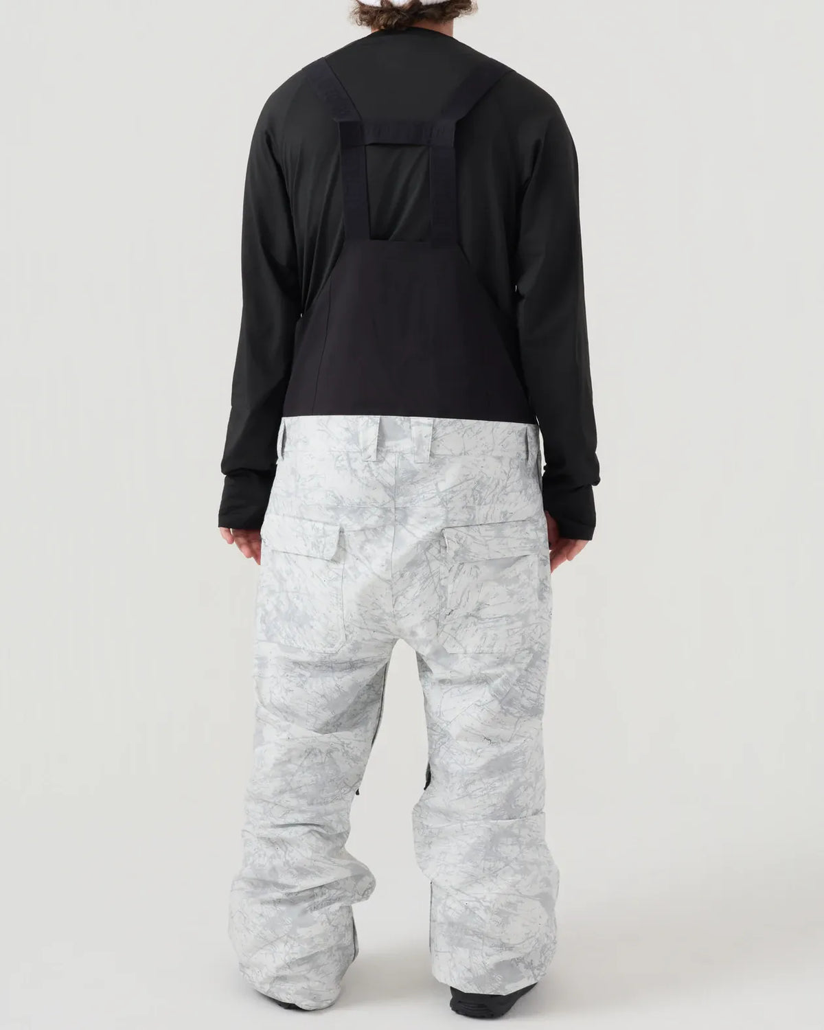 Thirtytwo BASEMENT BIB - Black, Camo, Metal