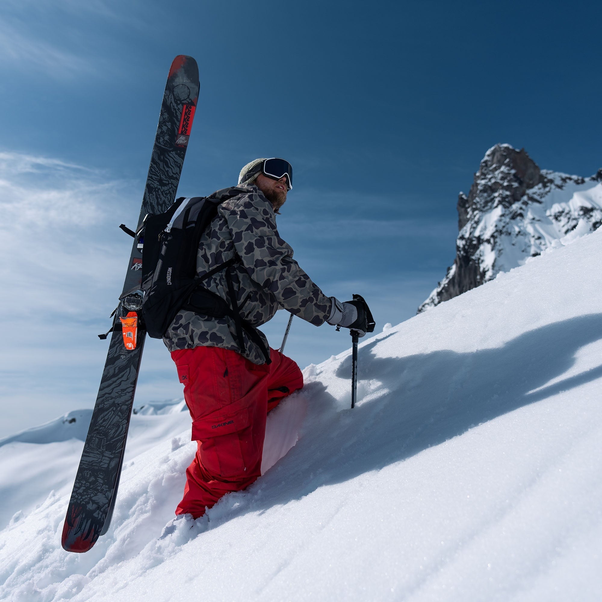 Snow Bag DAKINE Team Mission Pro Backpack 25L Karl Fostvedt - Fostvedt Snow Camo