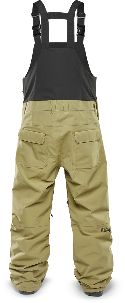 Snow Bib & Brace THIRTYTWO Basement Bib -Khaki 2025