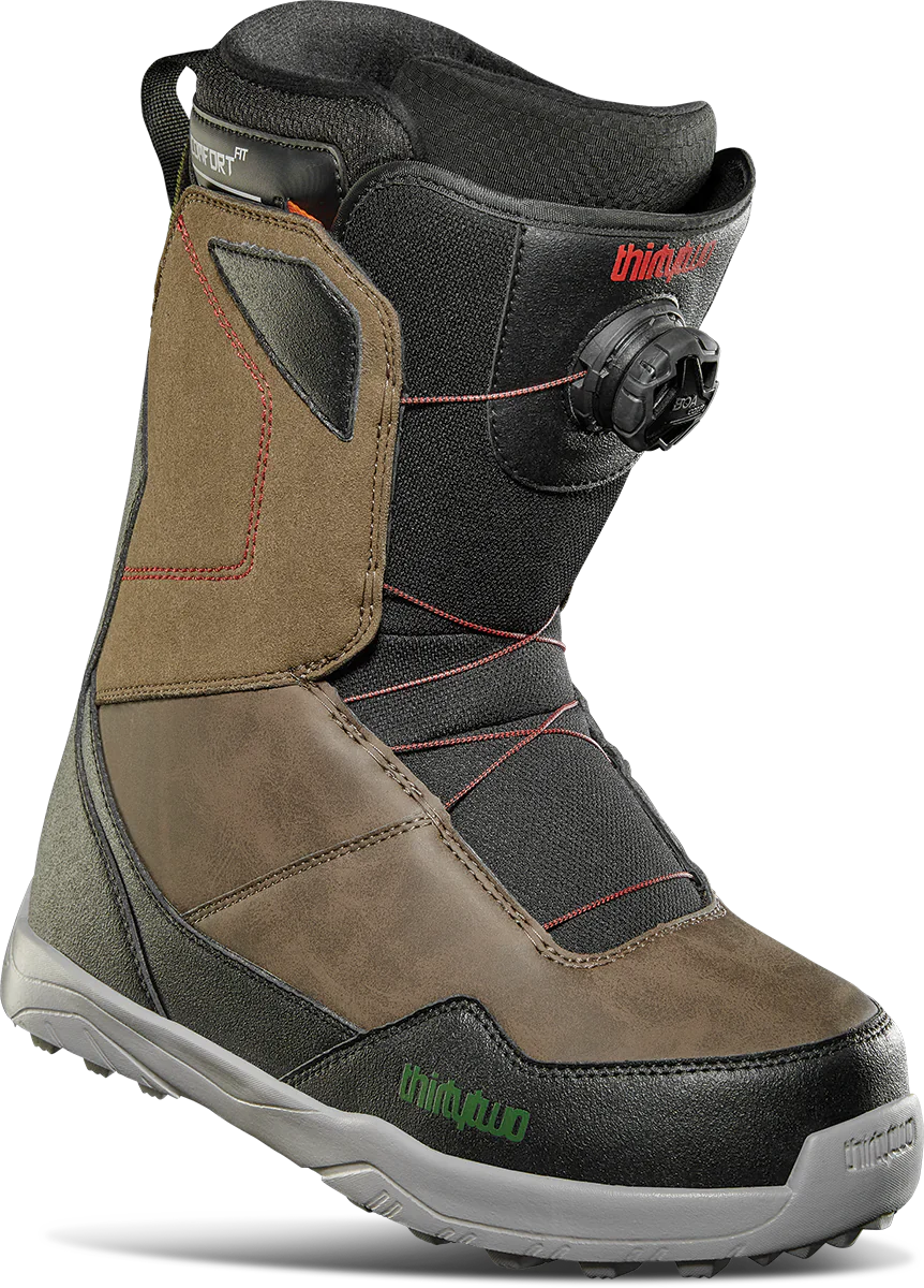 Snowboard Boots THIRTYTWO SHIFTY Boa, Mens- Brown