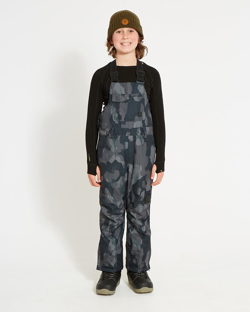 XTM Zeppelin Kids Bib Snow Pant-Dusk Snow Camo