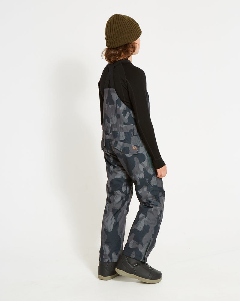 XTM Zeppelin Kids Bib Snow Pant-Dusk Snow Camo