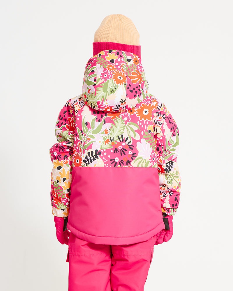 XTM Yama Kids Snow Jacket 2-6 years-Magenta banksia